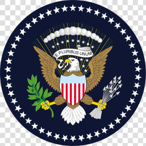 Seal Of The President Of The United States Without   Signs Of White House  HD Png Download
