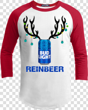 Bud Light Reinbeer Logo   Bud Light Christmas Shirt  HD Png Download