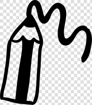 Pencil Hand Drawn Writing Tool   Drawing  HD Png Download