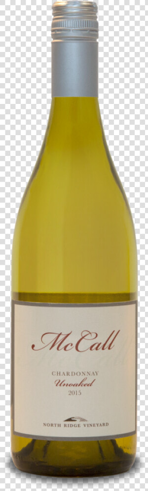 Mccall Unoaked Chardonnay Long Island White Wine 750   White Wine  HD Png Download