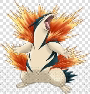 Pokemon Mega Typhlosion  HD Png Download
