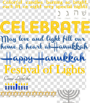 Jewish Menorah  HD Png Download