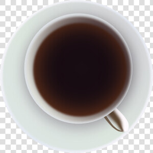 Coffee Cup From Top Svg Clip Arts   Coffee Cup Top View  HD Png Download