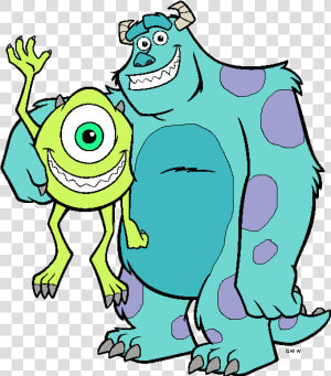 Cartoon Sully Monsters Inc  HD Png Download