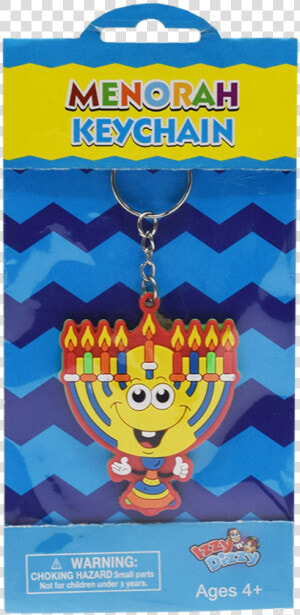Hanukkah Menorah Rubber Keychain   Hanukkah  HD Png Download