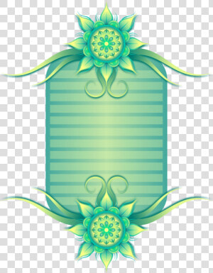 Plant flora sunflower   Flower Photo Border Png  Transparent Png