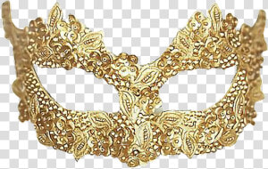  mask  masks  gold  golden  ftestickers  tumblr  HD Png Download