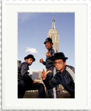 Run Dmc In Front Of The Empire State Building   Run Dmc Dress Up  HD Png Download