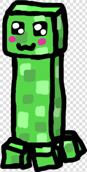Minecraft Cute Creeper Girl   Cute Creeper Minecraft  HD Png Download