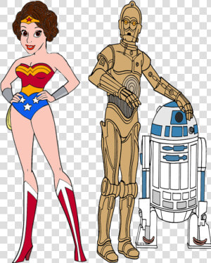 Princess Leia Organa As Wonder Woman By Darthraner83   Princess Leia Wonder Woman  HD Png Download