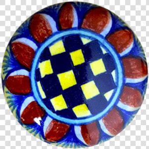 Italian Ceramic Knob Hand Painted   Circle  HD Png Download