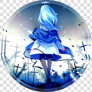 Star Gazing Anime Girl  HD Png Download
