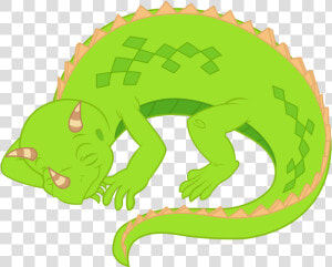 Clip Free Library Chameleon Clipart Iguana  HD Png Download