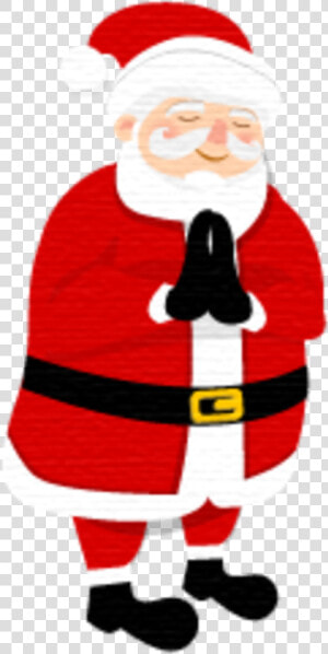 Image Placeholder Title   Santa Doing Yoga Clipart  HD Png Download