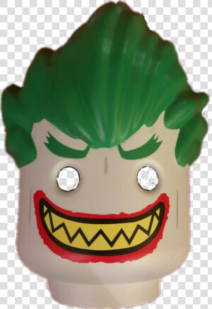  joker  mask  batman  lego  green   Joker Kids Mask  HD Png Download