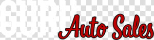 Guru Auto Sales Clipart   Png Download  Transparent Png