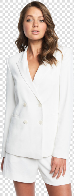Malibu Blazer In Colour Cloud Dancer  HD Png Download