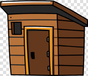 Wooden House Clipart Png   Png Download   Shed Clipart  Transparent Png