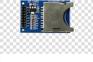 Sd Card Module   Arduino Sd Card Module  HD Png Download