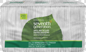 Seventh Generation Paper Napkins  HD Png Download