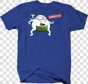 Ganbatte You Can Do It Sushi Rice Ball Pixel Art Cute   Mens Funny Breast Cancer Shirts  HD Png Download
