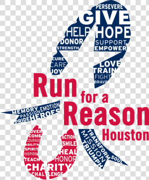 Houston Marathon Run For A Reason  HD Png Download