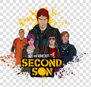Infamous Second Son Poster  HD Png Download