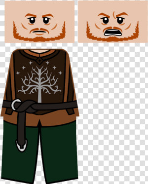 Faramir   Lotr   Real   Face2   Cartoon  HD Png Download