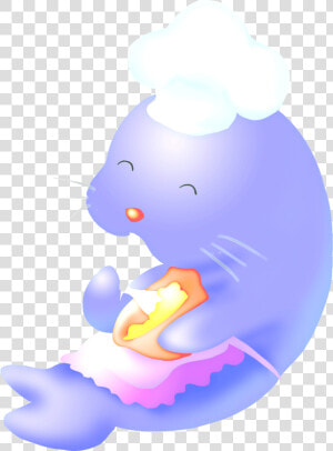 Cartoon Whale Animation   Baby Blue Whale Transparent  HD Png Download
