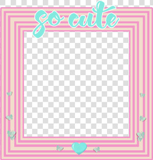 Freetoedit Cute Frame Stripes Striped Pink White Blue   Cornershop Sleep On The Left Side Single  HD Png Download