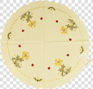 Round Table Linen   Circle  HD Png Download