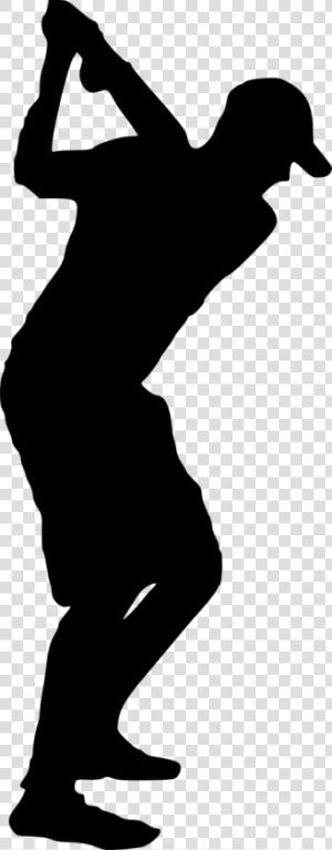 Golfer Silhouette Png  Transparent Png