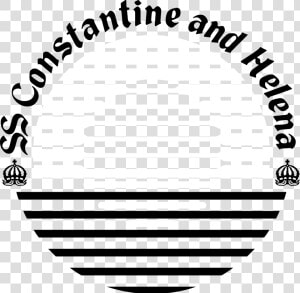 Constantine Helena Logo Black And White  HD Png Download