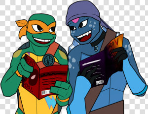 Buzz And Woody Drawing   Tmnt Mike Oc  HD Png Download