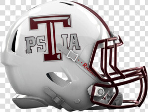 Lake Travis Football Helmet  HD Png Download