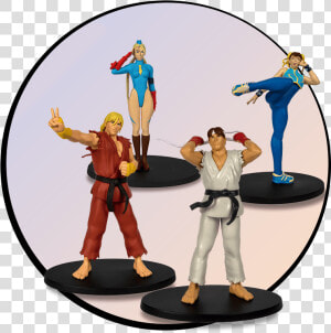 Imagen   Figurine Altaya Street Fighter  HD Png Download