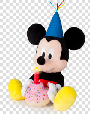 Mickey Happy Birthday   Minnie Mouse Happy Birthday Plush  HD Png Download