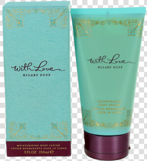 With Love By Hillary Duff For Women Body Lotion 5oz   Hair Care  HD Png Download