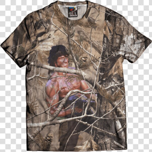 Rambo Tee Camo  HD Png Download