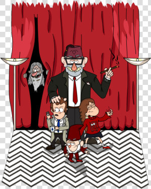 Transparent Grunkle Stan Png   Gravity Falls Twin Pines Crossovers  Png Download