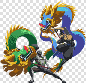 Genji And Hanzo Spray  HD Png Download