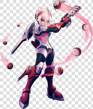 Yuuma Uchida） The Young Man Known As The Luminous Avenger   Gunvolt Chronicles Luminous Avenger Ix Characters  HD Png Download