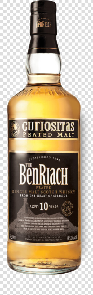 Benriach Curiositas 10 Year Single Malt  HD Png Download