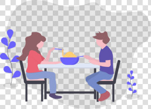 Eating With Aids Patients  HD Png Download