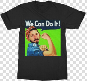 We Can Do It Meme ﻿classic Adult T shirt Class   Rosie The Riveter  HD Png Download