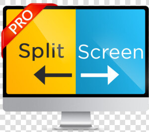 Transparent Split Apple Clipart   Splitting Screen  HD Png Download