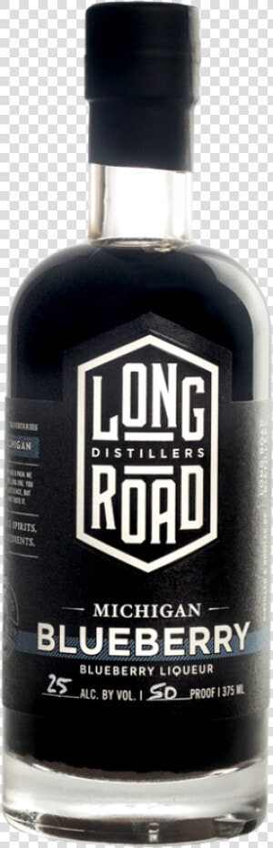 Michigan Blueberry Long Road Distillers   Glass Bottle  HD Png Download