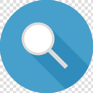 Transparent Searchicon   Circle  HD Png Download