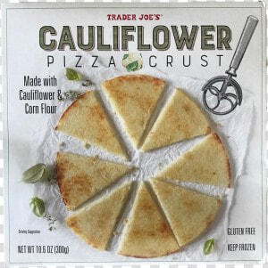 Trader Joe  39 s Cauliflower Pizza Crust Review  HD Png Download
