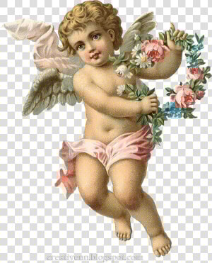 Vintage Cherub Png  Transparent Png